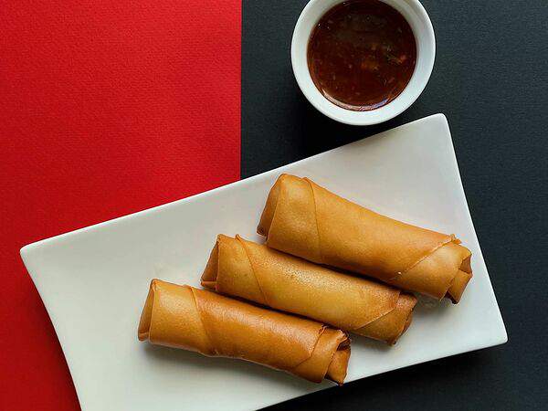 Чихо - Жареные спринг-роллы с креветками и курицей