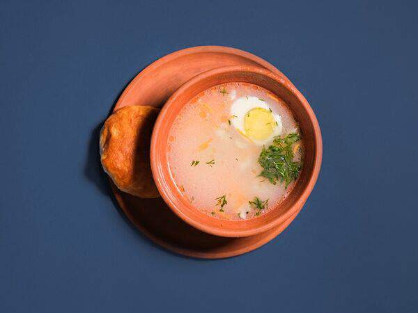 Хачапури и вино - Куриный бульон