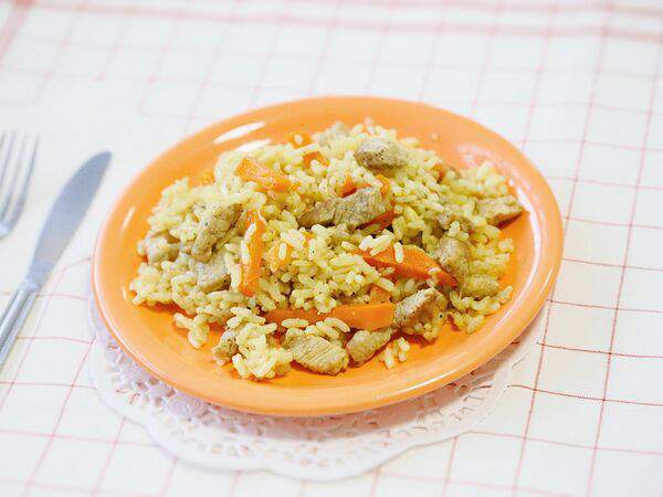 Шаровары - Плов с мясом