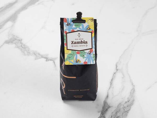 Starbucks (R) - Sun-dried Zambia Ngoli estate