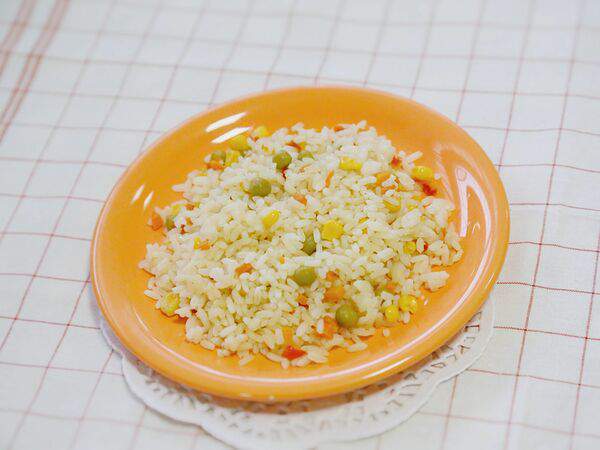 Шаровары - Рис с овощами