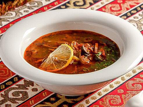 Кавказская пленница - Солянка мясная