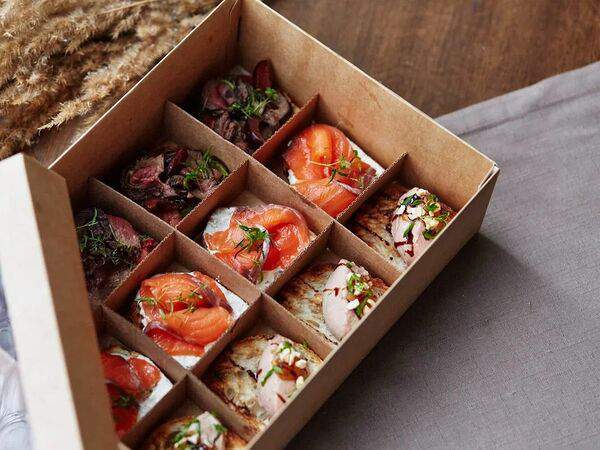 Скоморохи - Food box брускет